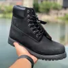 Designer Timberlan Boots Luxury Chaussures Chaussures Boots Boots Imperproofrophe Classic Martin Cowboy Jaune Bleu rouge noir rose randonnée Bottes de moto 36-45