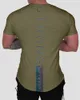 T-shirts voor heren Mens Fitness Sport strakke korte mouwen T-shirt Mens Fitness Sports T-shirt Zomer Leisure Clothing Gym Cotton T-shirt J240426