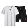 Designer men's new summer sportswear casual sportswear casual sports running two-piece set