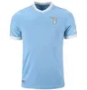 23 24 50 ans Jerseys de football anniversaire lazio 50e 2023 2024 Immobile Luis Bastos Sergej Badelj Lucas J.Correa Zaccagni Men Men Kids Kit Kit Football Shirt