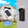 Chargeur solaire interphone No Network Wireless Interphone Doorbell 800m longue distance Twoway Intercom OneButton Remote Control Unlocking