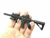 3D -pussel 1 6 PUBG M416 HK416 Rifle Assembly Gun Model Assembly Puzzle Action Diagram Byggnad Bricksl2404