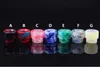 8 styles Epoxy Resin Drip Tip large alésage 510 Poupe pour VGOD RDTA Goon 528 Griffin 25 Av Kennedy 24 Vengeance Limitless XL ZZ