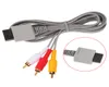 18m 3 Câble RCA pour Nintendo Wii Contrôleur Console Video Video Cables AV Composite 480p Goldplated 3RCA pour will cord3058356