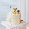 Party Supplies Cake Topper 20st Gold Silver Heart Happy Birthday Diy Cupcake Flag Wedding Christmas Ball Decor Dekoration