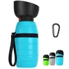 850 ml de grande capacité pour chien portable bouteille d'eau légère de voyage de voyage de voyage pour animaux de compagnie pour la randonnée extérieure à pied 240416