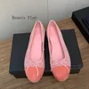 Casual Shoes 2024 Women's Point Toe Elegant Sexig Bow Ballet Flats Simple Classic Sandals Wedding Outfit Summer Vibe