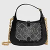 10A Fashion Messenger Size19*13*3cm Designers Luxurys Classic Handbag Shoulder Bags Crystal Vintage Bag Underarm Crossbody Fashion Hobo Pmta