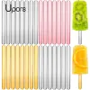 Gereedschap herbruikbare ijssticks acryl ijslolly sticks crèmekleurig cakesicle cake cake candy popsticks ijs lollies diy ambachten