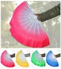 5 couleurs chinois Fan Fan Hand Belly Dancing Fans courts de scène Performance Fans Props pour fête 50pcs H05292034900