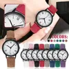 Designer -Uhr -Watch Women Watch Quartz Dial Digitale Uhr Frosted Lederband Ladies Girls Watch Mode Elegante analoge Womenwatch -Keramik -Armbanduhr