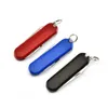 4 I 1 Folding Clipper Scissors Knife med Key Manicure Multifunktionellt rostfritt stål Multitool Camping Tools Camping Gear