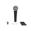 Microfones Top Quality Professional SM Dynamic 58LC 58S Wired Microphone With Real Transformer för Performance Live Vocals Karaoke Stage