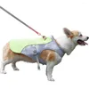 Hundebekleidung Kühljacke zum Geschirr Schweiß-Absorptionsweste Wetter Haustier Hunde Kleidung Wandertraining Spaziergang