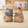 Capybara Blind Box Animal Kapibara Figura giocattoli a sorpresa Girls Girls Birthday Christmas 240422