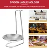 Ensembles de vaisselle CuChariros Para Guardar Cucharas Spoon Rest Helder Ladle Pot Kitchen Assoccories Colander Rack