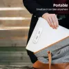 Стенды ноутбук держатель телефона Кронштейн Магнитный ноутбук боковой монтаж Регулируемый алюминиевый сплав сплав.