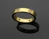 Fashion Jewerly 316L Titanium Steel 18K Rose Gold Plated Sis Love Ring For Women Man Wedding Rague 18K Gold Bijoux fin5060276