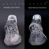 Peças de sapato 1 par de cadarços redondos de alta qualidade 0,4 Largura Refletor Sneaker ShoeLace Comprimento 120cm 140cm 160cm