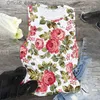 Tanques de mujeres Camis Summer Nuevas flores 3D Tanques de estampado 3D Fashion Streetwear de gran tamaño chaleco de cuello O de mierda de hombro Camisole D240427