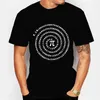 Męskie koszulki matematyka Pi symbol harajuku T-shirt moda 2021 Męskie ubranie Extra Graphic T-Shirt Mens Ubranie Koszula Unisex Chemistry Homme J240426