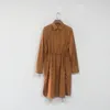 Robes décontractées Femmes 2024 Température de coton de banlieue printemps d'été