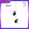 Oortelefoons moonondrop chu ii inar hoofdtelefoon hoge prestaties 10 mm dynamische driver IEMS uitwisselbare kabel chu mk2