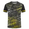 Męskie koszulki nowe męskie szybkie suszące sportowe koszulki 3D nadrukowane 11-shirt Graphic Summer Fashion Top krótki rękaw