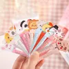 30st Cartoon Animal/Flower Bookmarks for Kids Portable Cute Paper Book Paging Marker för att hitta läsningstudenter