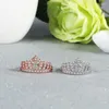 Cluster ringen kuziduocai mode sieraden zirkoon roestvrijstalen kroon bruiloft feest voor vrouwen meisjes geschenken anillos bague r-797