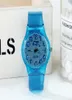 Jhlf marka Koreańska moda prosta promocja kwarcowa plastikowe damskie zegarki damskie student osobowości Student Watch Watch Whole Colorfu7675836