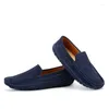 Casual Shoes läder affärsloafer ayakkab för män klär tenis de hombre moccasins mokasin caballero designer