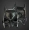 Halloween Dark Knight Adult Masquerade Party Batman Bat Man Mask Costume En storlek Lämplig för vuxna och barn7647630