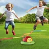 Jump And Toss Toy 3 in 1 Ladybug Multifunction Exercise Machine Ferrule Jump Rocket er Sports Game Outdoor Educational Toy 240420