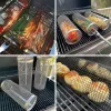 Grilles panier barbecue en acier inoxydable Panier de grillade