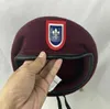 Berets US Army 82. Airborne Division Beret Special Forces Group Purpur Red Wool Military Hat Store9146491