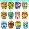 Decorative Figurines Wind Spinner DIY Painting Chime Double Sided Paint Hanging Ornament For Slipper 12 Pieces