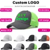 Softball SLECKTON Custom Embroidery Baseball Cap for Men and Women DIY Design Mesh Cap LOGO Print Hat Quality Cotton Hat Wholesale Unisex