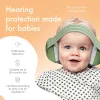 Spruta Baby Earmuff -skydd för spädbarn och småbarn, bekväma baby hörlurar mot hörselskador förbättrar sömnen