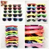 نظارة شمسية 24 حزمة Neon Lights 80 Style Party Toys Beach Party Party Sunglasses Adult Wedding Discord Party Toys Good Pack Discount Party Party Partyxw