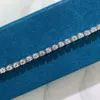 Hot Sale Diamond Jewelry Customize 14K 18K vast goud 3 mm Moissanite Tennis Bracelet