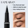 Enhancer 1PCS Wasser flüssiger Augenbrauen Bleistift schwarz braun natürlicher Wildbrauen Eyeliner Stift wasserdichte dauerhafte schnelle Brauen Make -up -Werkzeug