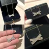 Diamant ketting sier man goud verguld voor vrouw t0p kwaliteit merkontwerper mode premium geschenken met doos 005 originele kwaliteit