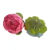 13Colors 5,5 cm Belle petite fleur artificielle de rose pivoine pour le bouquet de mariée bricolage décoration de mariage décoration intérieure fournit des accessoires