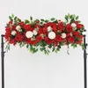 Fleurs décoratives 50 cm Rose Fleur artificielle Silk Arrangement mural de mariage