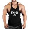 Herren Tanktops Fitness Fitness Fashion Sportswear Marke Herren Tanktop ärmellose trägerloser Hemd engantriebsanzug ein Stück Fitness -Tanktopl2404