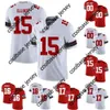 Jerseys Mens Women Jeugd Ohio State Buckeyes voetbal # Ezekiel Elliott J.T.Barrett Joey Bosa Jerome Baker College Football genaaide trui