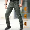 Calças masculinas Calças de carga tática urbana clássica de caminhada ao ar livre Exército Tactical Pants Camo Militar Multi Pocket Trousersl2404