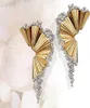 Godki Trendy Luxus 2pc Halskette Ohrring -Sets Schmuck Set für Frauen Hochzeitsfeier Voller Zirkon Dubai Brautschmuck Sets 2207209162062