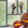 Dekoracja imprezy Halloween Ghost Hand Wall Sticker 3D Straszny horror Wyjmowany samoprzylepny naklejki PCV